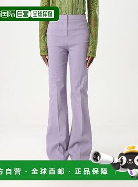 PINKO 女士休闲裤 104690A0IMY63 SS2025 浅紫色 PINKO POLLO pan