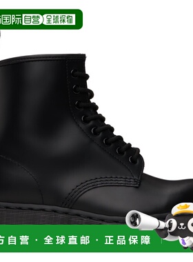 1h可退 潮奢 Dr. Martens 马丁大夫 男士 黑色 1460 Mono Smooth