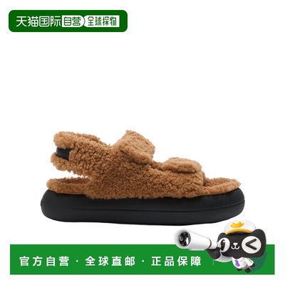 MOON BOOT 女士拖鞋 80D2420020M008 SS2026 棕色 MB SHEARLING S
