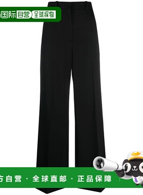 1h可退 潮奢 Lanvin 朗雯 女士 黑色裤子 RWTR0010571110阔腿裤