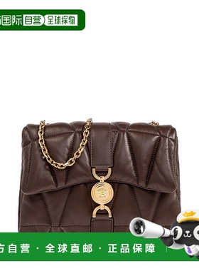 1h可退 潮奢 versace 范思哲 女士 翻盖单肩包 10159641A12973