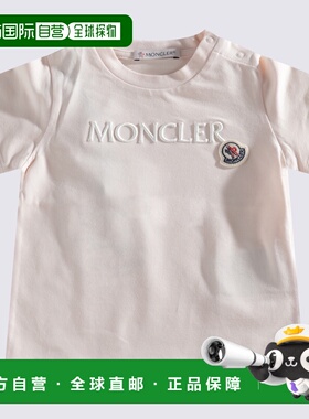 MONCLER 男童T恤 K19518C0000689AUM529 CO 粉红色