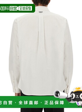 KENZO 男士衬衫 FF65CH4109LO01 AW2025 白色