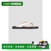 精饰皮质凉鞋 1h可退 224S004LWHITE 女士 Asher 潮奢 Simkhai