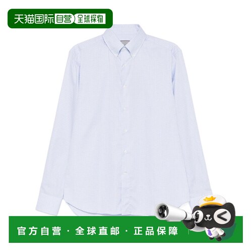 Canali 男士衬衫 CCL70A1GD03438401 SS2025 白色 长袖衬衫