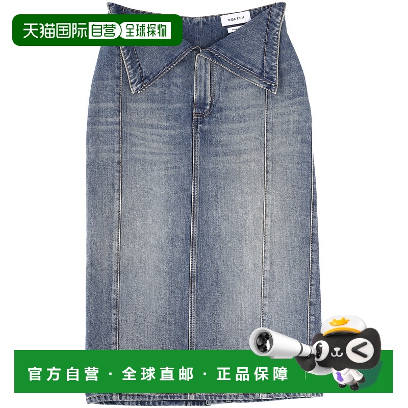 1h可退 ALEXANDER MCQUEEN 女士半身裙 817920QMACV4315 SS2025