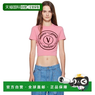 Fit 恤 范思哲 Emblem 粉色 versace 女士 1h可退 Slim 潮奢