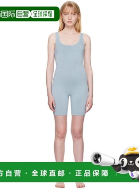 1h可退 潮奢 SKIMS 女士 蓝色 Outdoor Mid Thigh 连身裤 OSMDT37