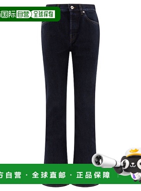 BURBERRY 女士休闲裤 8099386BLUE SS2025 黑色 High rise bootcu