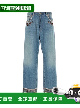 VALENTINO GARAVANI 男士休闲裤 6V3DE04KAS4558 SS2025牛仔裤