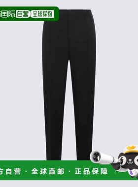 FENDI 男士休闲裤 FB0979AR8SF0QA1 CO 黑色 Cool wool pants