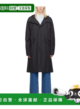 A.P.C. 女士外套 PSAIIM30192LZA SS2024 黑色 连帽长袖风衣