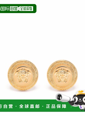VERSACE 女士耳饰 10053321A006203J000 SS2023 黄色