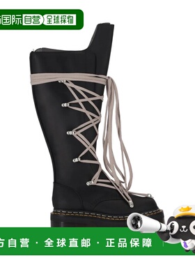 RICK OWENS 女士靴子 DW02E6811000109BLACK AW2025厚底鞋长筒靴