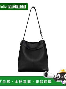 GIVENCHY 男士手提包 BK50F4K213001 AW2025 黑色 中号徽标斜挎包