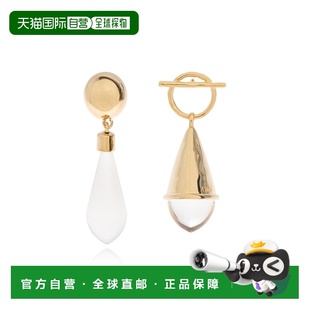 CHLOÉ 女士耳饰 CH25AJE53RSB7ZM AW2025 金色 Brass earrings