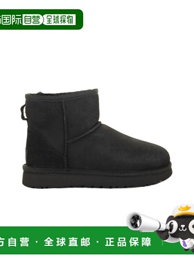 1h可退 UGG 女士靴子 1016222WBLK AW2025 黑色 黑色Classic Mini