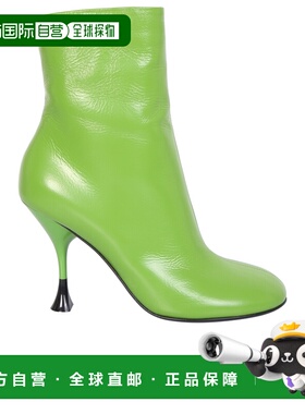 3JUIN 女士靴子 323W7006R0659504 AW2022 绿色 Lidia ankle boot