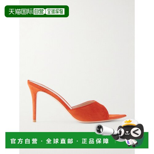 Gianvito Rossi 吉安维托 罗西 女士 Elle 85 绒面革凉鞋 G151308