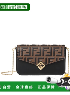 FENDI 女士手提包 8M0509AVN9F13VK AW2025 花色 FF Diamonds 链