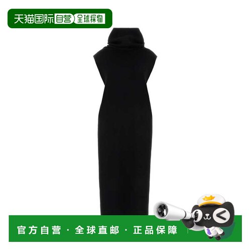 ALAIA 女士连衣裙 AA9H1382K144C995 SS2026 黑色 纯色连衣裙