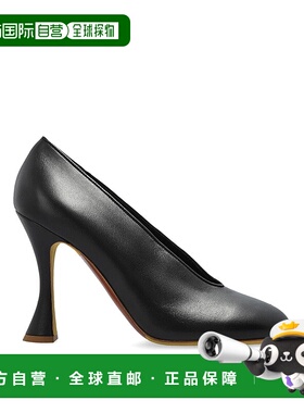 1h可退 MOSCHINO 女士高跟鞋 MA1001AC1MMA0 AW2025 黑色 Heritag