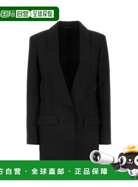 GIVENCHY 女士西服 BW30JL15KP001 AW2024 黑色 长袖羊毛西装外套
