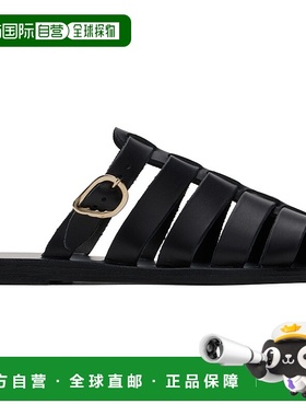 1h可退 潮奢 Ancient Greek Sandals 女士 黑色 Cosmia 凉鞋 1162