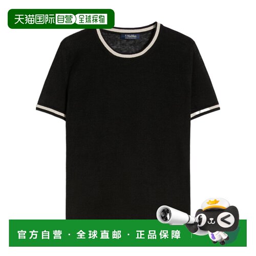 MAX MARA 女士T恤 9361036306016 CO 黑色 MAX MARA women's T-sh