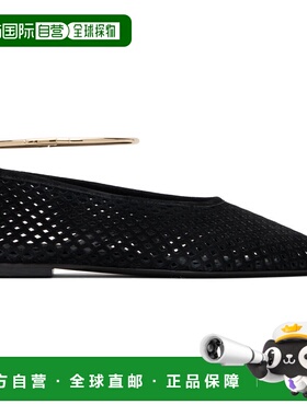 1h可退 潮奢 Jil Sander 吉尔 桑达 女士 黑色 Ring 芭蕾鞋 J15WZ