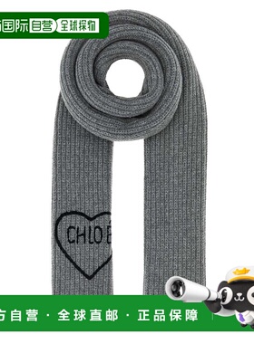 CHLOÉ 女士围巾 CH26SKS05WCS012 SS2026 灰色 Chloe Scarves And