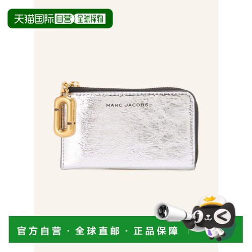 MARC JACOBS 女士卡包 100316418514500 CO 银色 THE TOP ZIP MUL