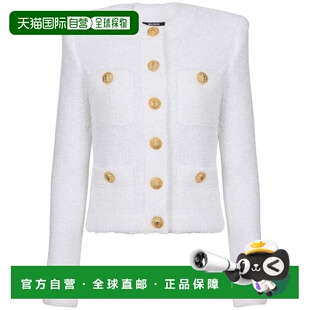 AW2024 DF1SK249KH100FA 白色 女士西服 BALMAIN