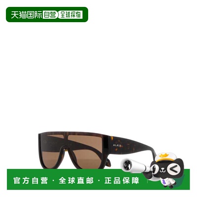 香港直邮ALAIA 女士太阳镜 AA0087S002099 CO 黑【付后1h可退】