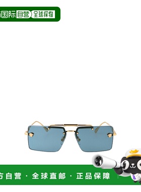 VERSACE 女士眼镜 VE2245100280 CO 蓝色 徽标太阳镜