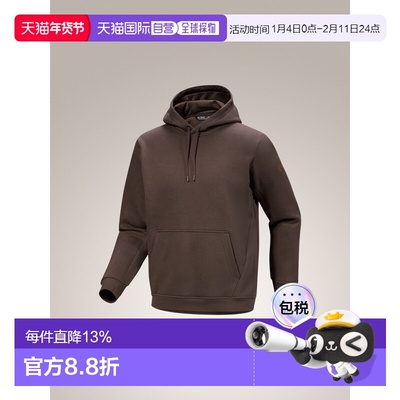 Arc'teryx Emblem Fleece 男士多功能舒适有机棉抓绒连帽衫始祖鸟