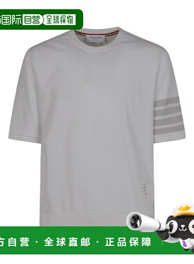THOM BROWNE 男士T恤 MJS303AJ0253100 SS2026 白色