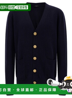 BALMAIN 男士夹克 FH1KL081KI876AJ AW2025 蓝色 Cashmere cardig