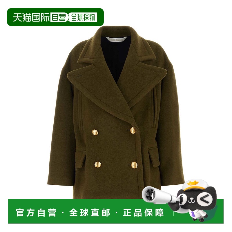 1h可退 PALM ANGELS 女士大衣 PWER021F23FAB0015676 AW2023