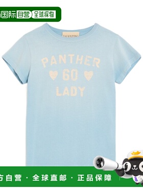 VALENTINO 女士T恤 BMG24Y9GLC5Q SS2026 蓝色 短袖T恤