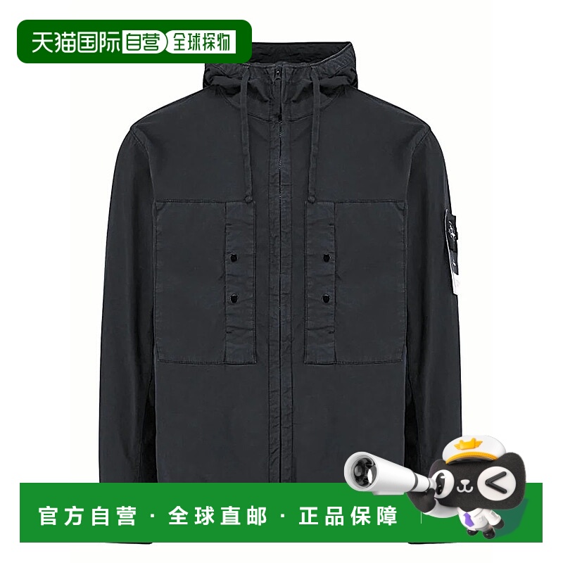 1h可退 STONE ISLAND 男士T恤 4100091S0010NERO SS2025