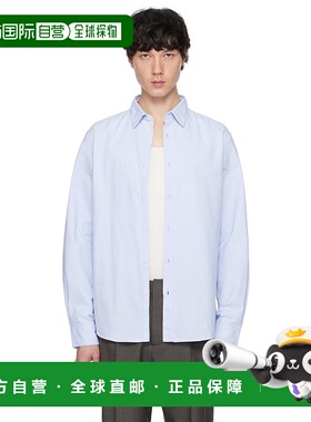 1h可退 潮奢 Sunspel 男士 蓝色衬衫 MSHT2057 blue蓝色 舒适时尚
