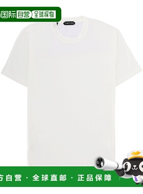 潮奢 Tom Ford 汤姆 福特 男士 莱赛尔纤维棉质T恤 JCS004JMT012W