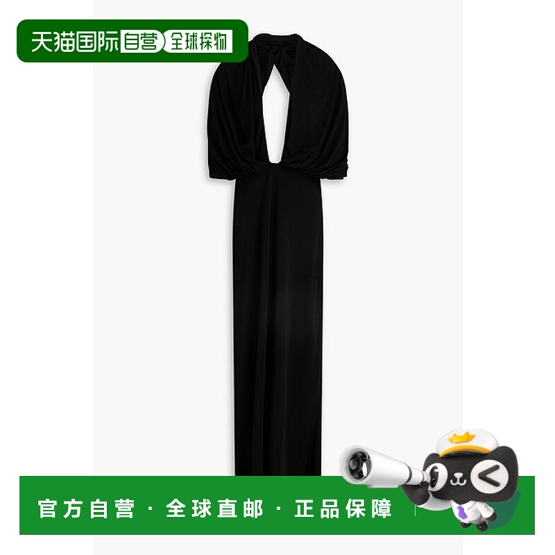 1h可退 潮奢 magda butrym 女士 垂褶针织长款连衣裙 PF24DRESS02