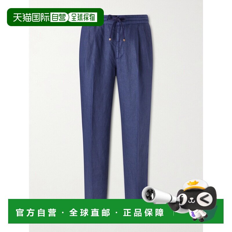 Brunello Cucinelli 布内罗 古奇拉利 男士 抽绳百褶裤 M243DE171