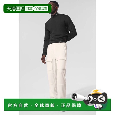 香港直邮alo yoga 纯色宽松直筒工装裤 男款m5160rIvory休闲裤