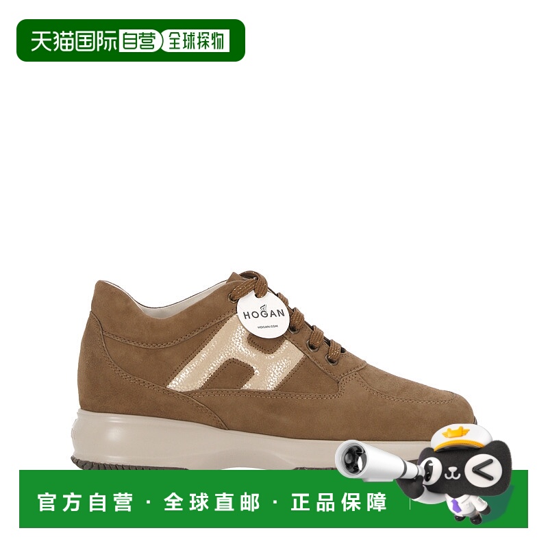 1h可退 HOGAN 女士运动鞋 HXW00N0S360EWG0VB0 SS2025 灰色