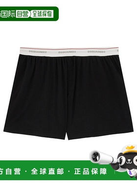 DSQUARED2 男士内裤 D9LF35710001 SS2025 黑色 COLOR BLOCK BOXE