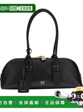 PINKO 女士单肩包 106169A0QOZ99Q SS2026 黑色 Escape Bag Horiz