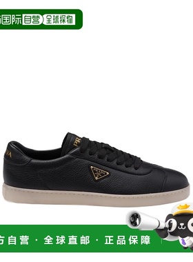 PRADA 男士运动鞋 2EE394013F0632 AW2025 黑色 Prada grained le